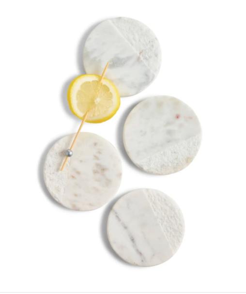 Nordstrom Set of 4 Textured Marble Coasters